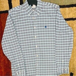 Men's Blue Checkered Shirt